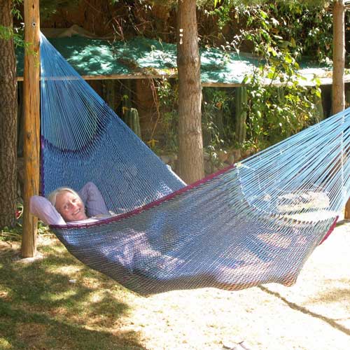 outdoor double hammock