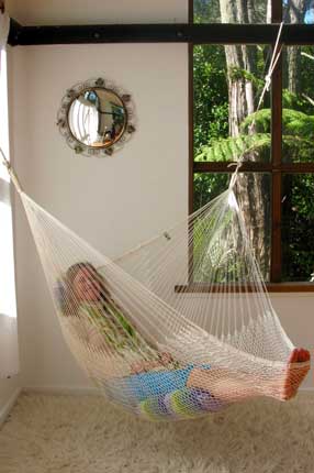 Mexican Hammock Chair Without Spreader Bar